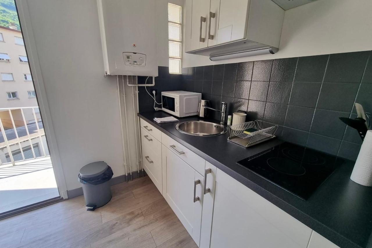 #Dd L'Ecrin Studio Ile Verte Balcony Grenoble Exterior foto